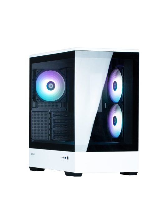 Zalman P30 BW Tempered Glass Black/White