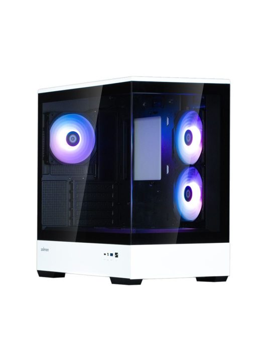 Zalman P30 BW Tempered Glass Black/White