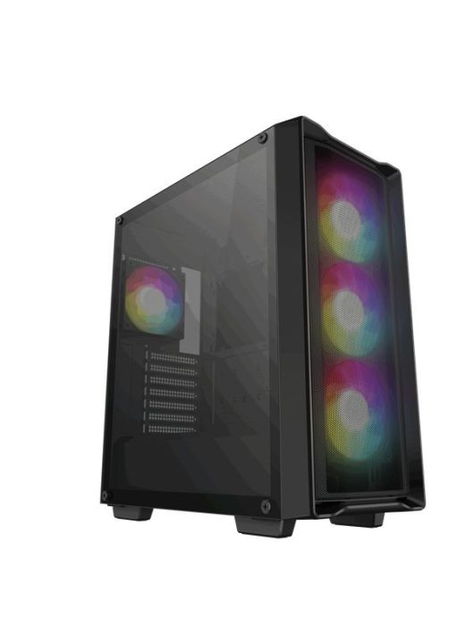 DeepCool CC560 MESH V2 Tempered Glass Black