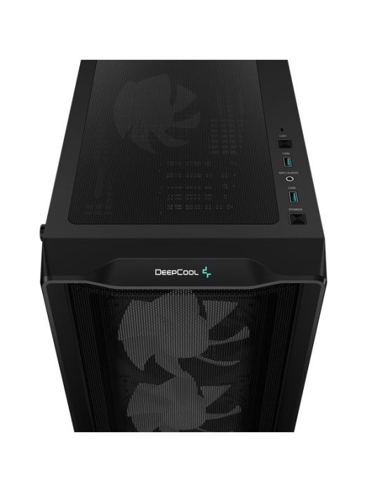 DeepCool CC560 MESH V2 Tempered Glass Black