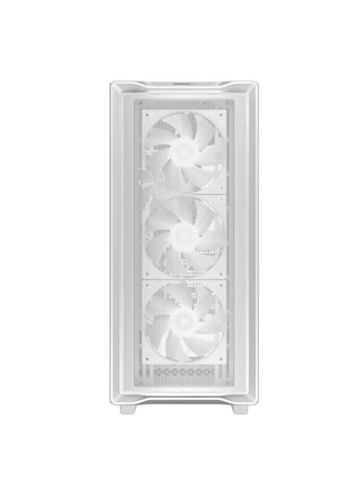 DeepCool CC560 MESH V2 Tempered Glass White