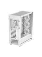 DeepCool CC560 MESH V2 Tempered Glass White