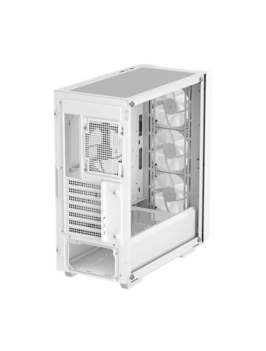 DeepCool CC560 MESH V2 Tempered Glass White