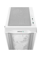 DeepCool CC560 MESH V2 Tempered Glass White