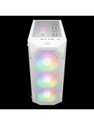 Gamdias Aura GC1 Elite WH ARGB Tempered Glass White