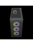 Gamdias Athena M3 Tempered Glass Black