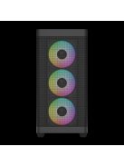 Gamdias Athena M3 Tempered Glass Black