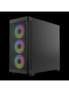 Gamdias Athena M3 Tempered Glass Black