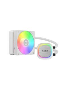 Gamdias Aura GL120 V2 WH Performance ARGB Liquid Cooler