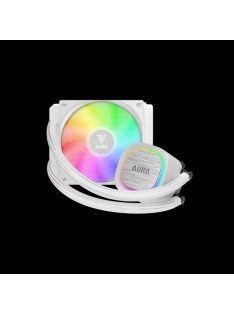 Gamdias Aura GL120 V2 WH Performance ARGB Liquid Cooler