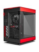 HYTE Y60 Tempered Glass Black Cherry + Y60 DIY LCD panel