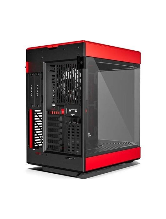 HYTE Y60 Tempered Glass Black Cherry + Y60 DIY LCD panel