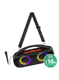 Media-Tech MT3184 Power Audio Pro Bluetooth Speaker Black