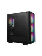 DeepCool Matrexx 55 Mesh V4 C Tempered Glass Black