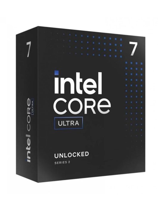 Intel Core Ultra 7-265KF 3,9GHz 30MB LGA1851 BOX (Ventilátor nélkül)