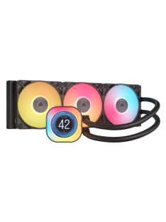 Corsair iCUE LINK TITAN 360 RX LCD Liquid CPU Cooler Black