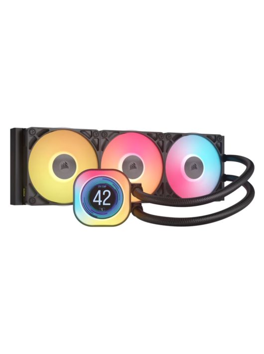 Corsair iCUE LINK TITAN 360 RX LCD Liquid CPU Cooler Black