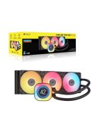 Corsair iCUE LINK TITAN 360 RX LCD Liquid CPU Cooler Black
