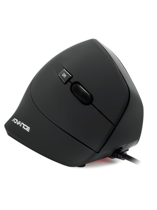 Advance Vertical Plus Mouse Black