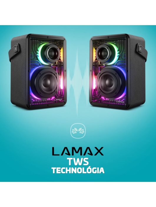 Lamax CyberWave1 Bluetooth Speaker Black