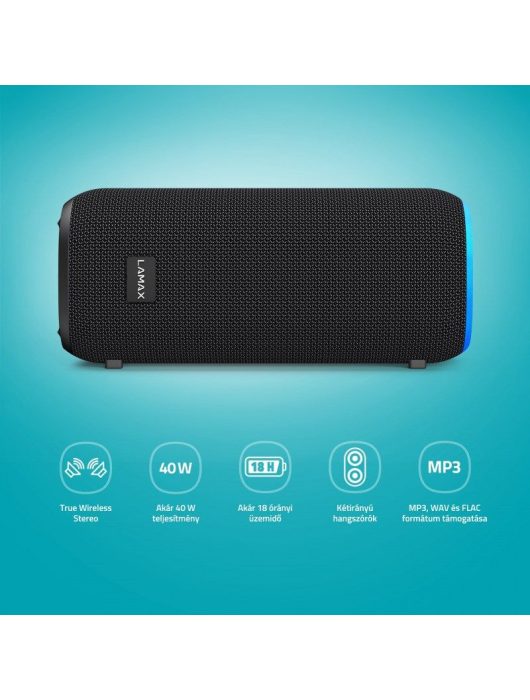Lamax StarCube1 Bluetooth Speaker Black