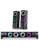 Advance Soundphonics 6W RMS RGB Speaker Black