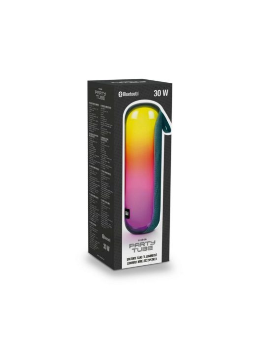 Bigben Interactive Party Tube Bluetooth Speaker Blue