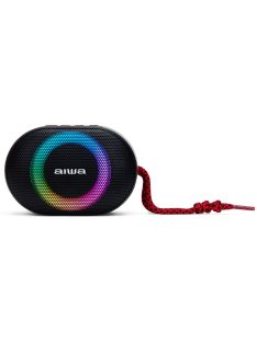 Aiwa BST-330RD Portable Bluetooth Speaker Black/Red