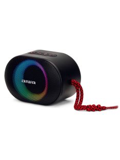 Aiwa BST-330RD Portable Bluetooth Speaker Black/Red