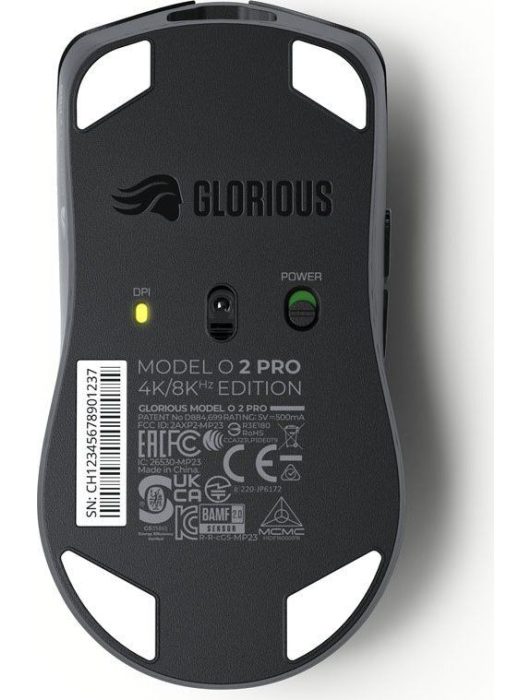Glorious Model O 2 PRO Series Wireless Mouse 4K/8KHz Edition Black