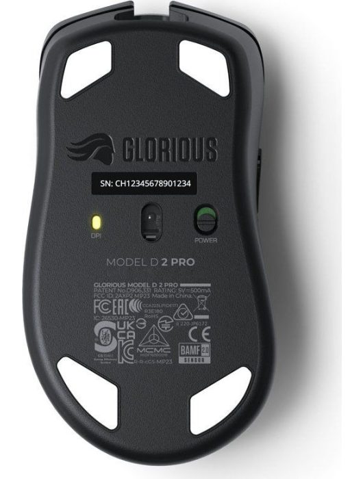 Glorious Model D 2 PRO Series Wireless Mouse Black