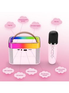 Lamax KaraokeKid1 Bluetooth Speaker Pink