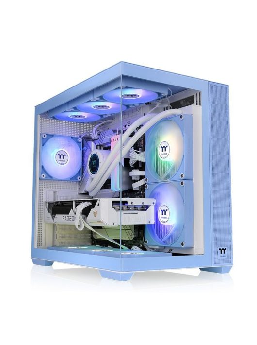Thermaltake View 380 ARGB Tempered Glass Hydrangea Blue