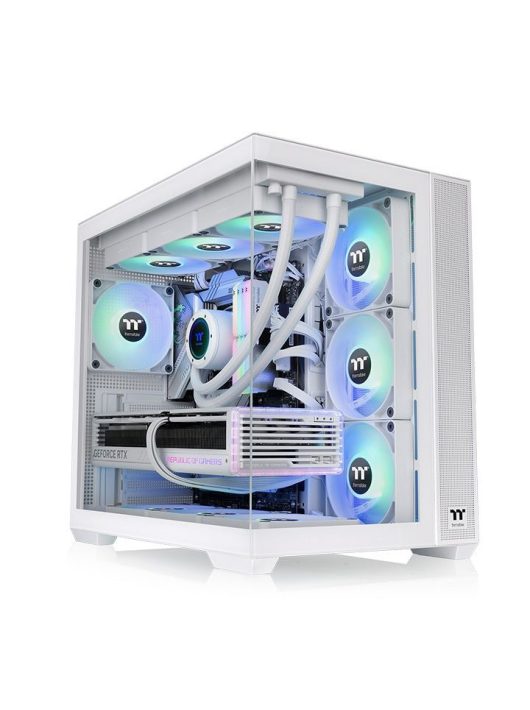 Thermaltake View 380 ARGB Tempered Glass Snow White