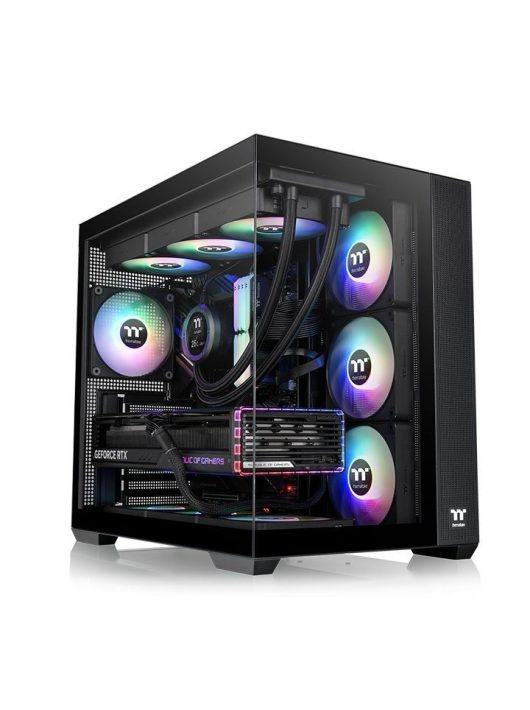 Thermaltake View 380 ARGB Tempered Glass Black
