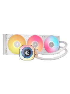 Corsair iCUE LINK TITAN 360 RX LCD Liquid CPU Cooler White