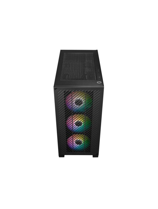 Cooler Master Elite 301 Tempered Glass Black