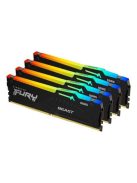 Kingston 128GB DDR5 5600MHz Kit(4x32GB) Fury Beast RGB Black