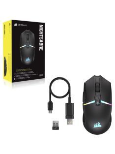 Corsair Nightsabre  Wireless RGB Gaming Mouse Black