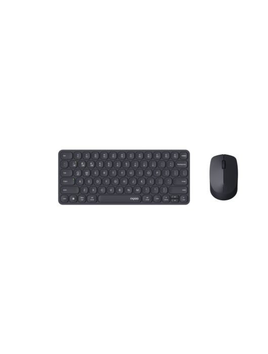 Rapoo 9010M Multi-mode Wireless Ultra-slim Desktop Combo Dark Grey HU