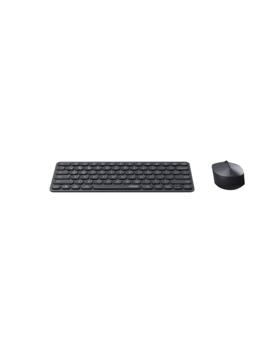 Rapoo 9010M Multi-mode Wireless Ultra-slim Desktop Combo Dark Grey HU