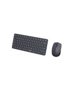 Rapoo 9010M Multi-mode Wireless Ultra-slim Desktop Combo Dark Grey HU