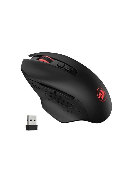 Redragon M656 Gainer Wireless Gaming Mouse Black/Red