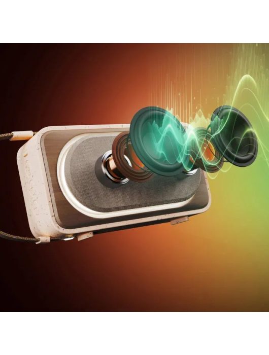 Marley Roots Solar Bluetooth Speaker Cream