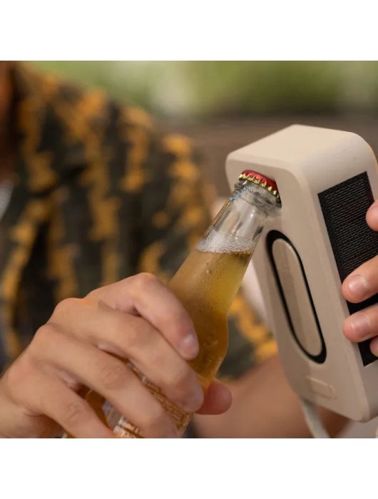 Marley Roots Solar Bluetooth Speaker Cream