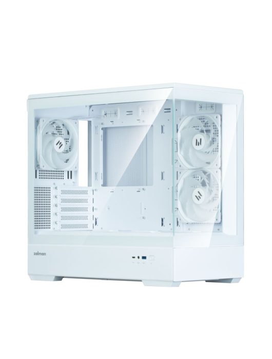 Zalman P30 V2 Tempered Glass White
