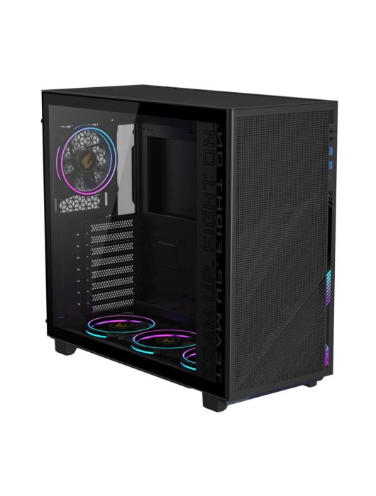 Gigabyte Aorus C400 Glass Tempered Glass Black
