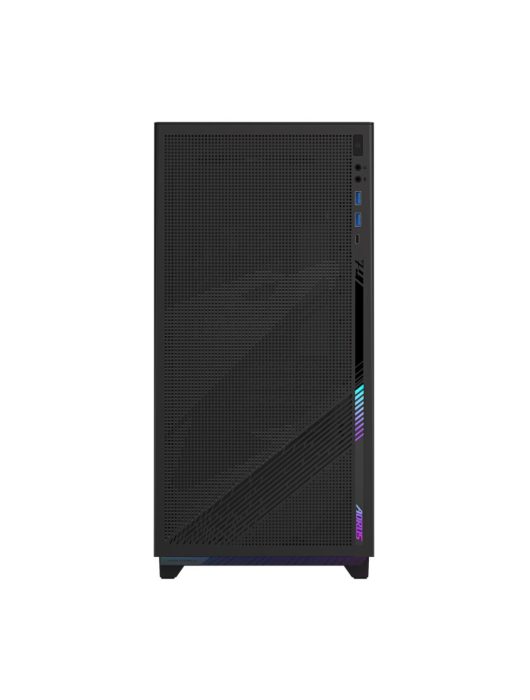 Gigabyte Aorus C400 Glass Tempered Glass Black