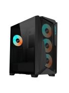 Gigabyte C301G V2 RGB Lighting Tempered Glass Black