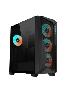 Gigabyte C301G V2 RGB Lighting Tempered Glass Black